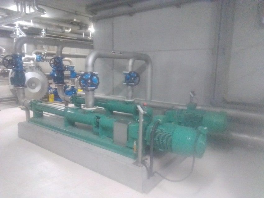 Inoxcaucho-Stator in der Abwasserpumpe