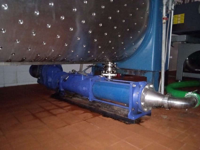 Inoxcaucho-Stator in der Lebensmittelölindustrie