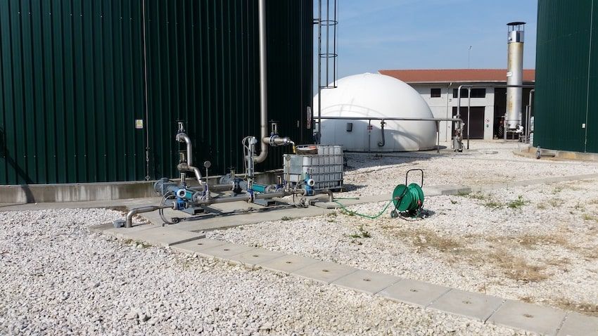 Inoxcaucho-Stator in Biogasanlage