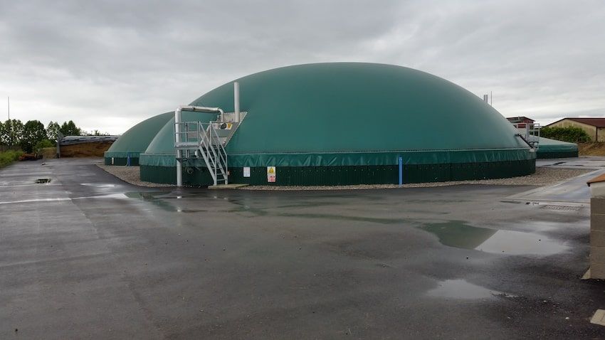 Inoxcaucho-Stator in Biogasanlage