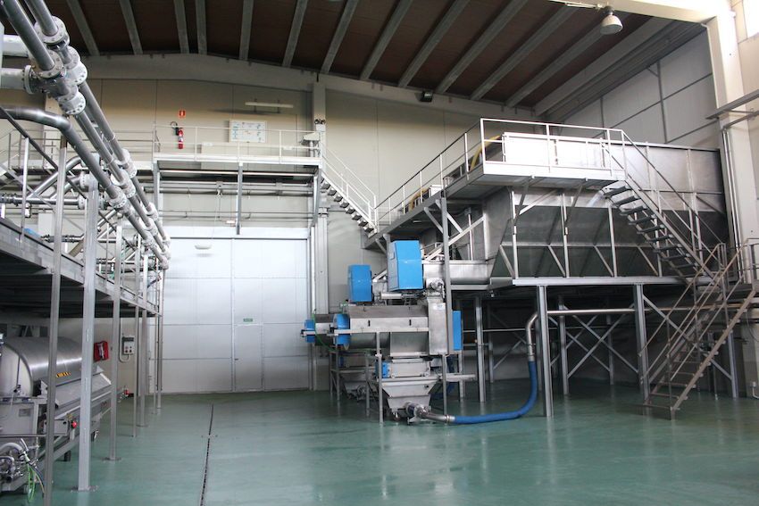 Inoxcaucho Stator in der Weinindustrie